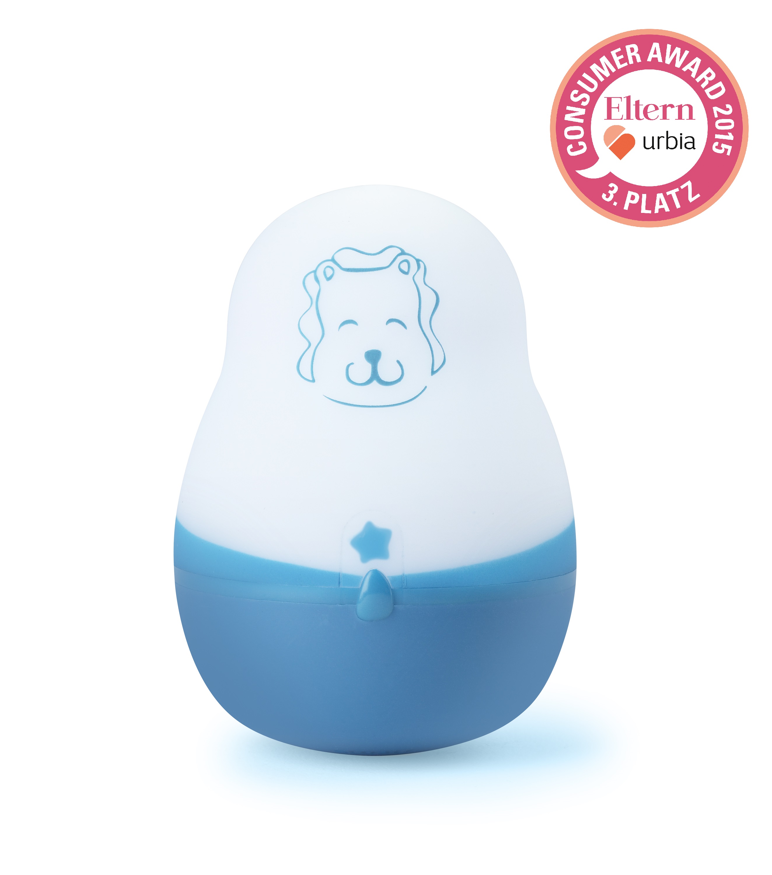 Babies & Kids @ Baby-Portal-123.de | Gewann den 3. Preis beim ELTERN & URBIA Consumer Award 2015: das Pabobo-Nachtlicht Super Nomade 